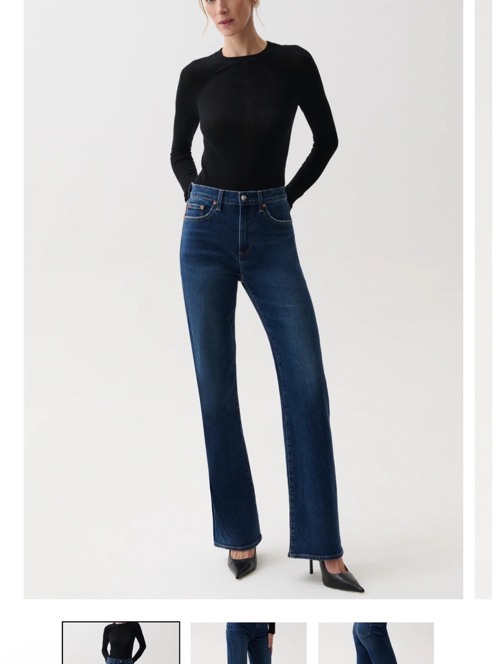 Pistola Evie High Rise Slim Bootcut Jeans in Penthouse sz 29 - Picture 12 of 12